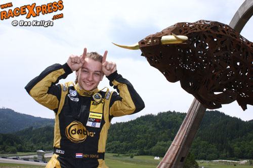 Indy Dontje niet beloond met podium op de RedBull Ring